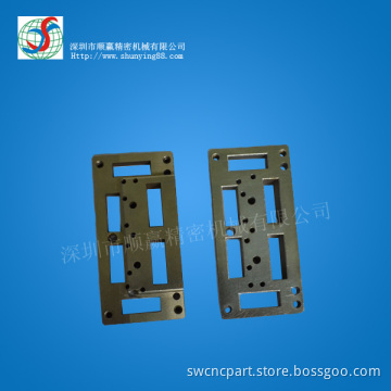 Custom CNC Mounting Metal Plate with Holes
